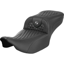Saddlemen Roadsofa™ Extended Reach Seat - Honeycomb - Silver Stitch 823-07-19005_1485952