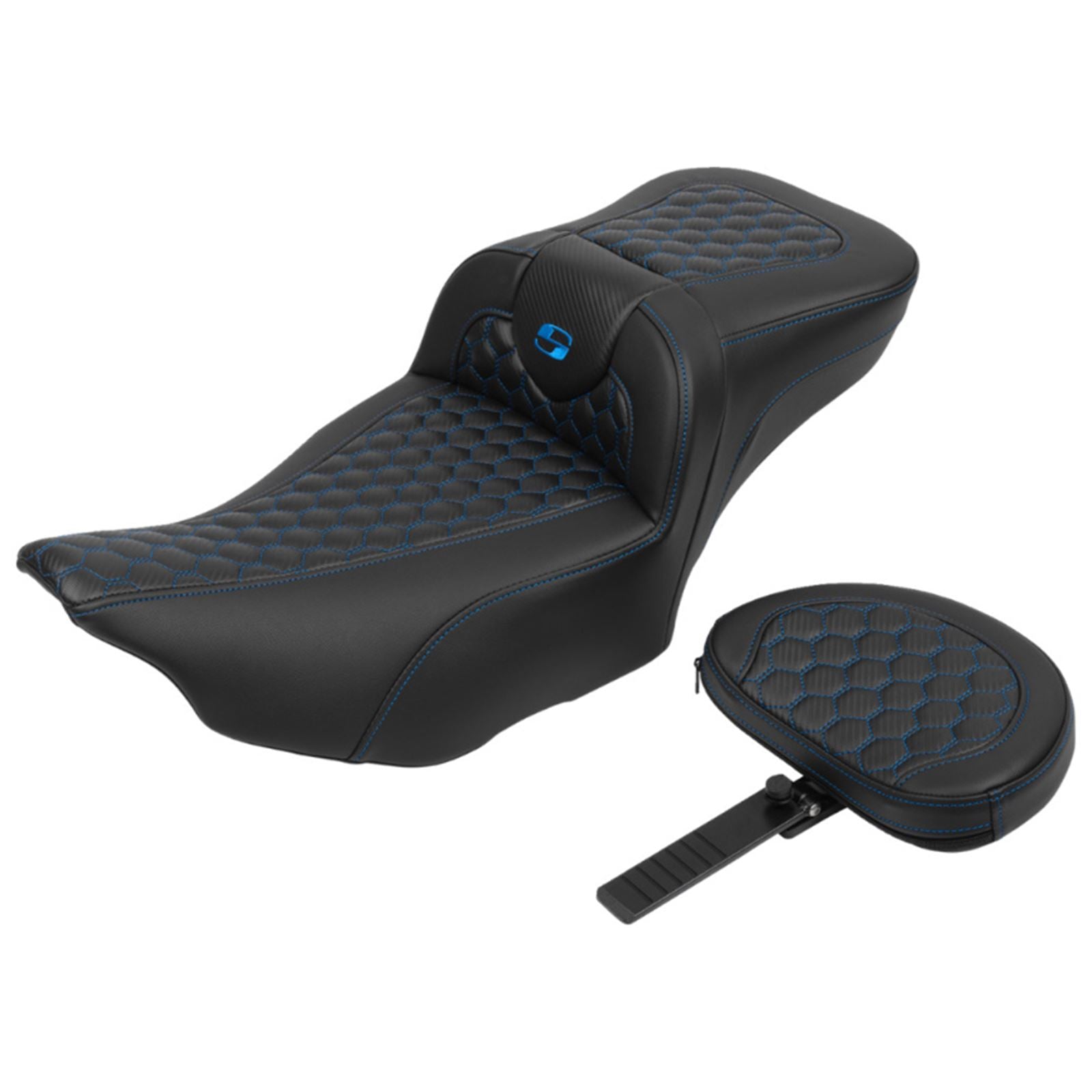 Saddlemen Roadsofa™ Extended Reach Seat with Backrest - FLTR/FLHX '23-'24 823-07-190B1_1701962