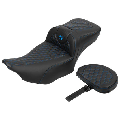 Saddlemen Roadsofa™ Extended Reach Seat with Backrest - FLTR/FLHX '23-'24 823-07-190B1_1701962