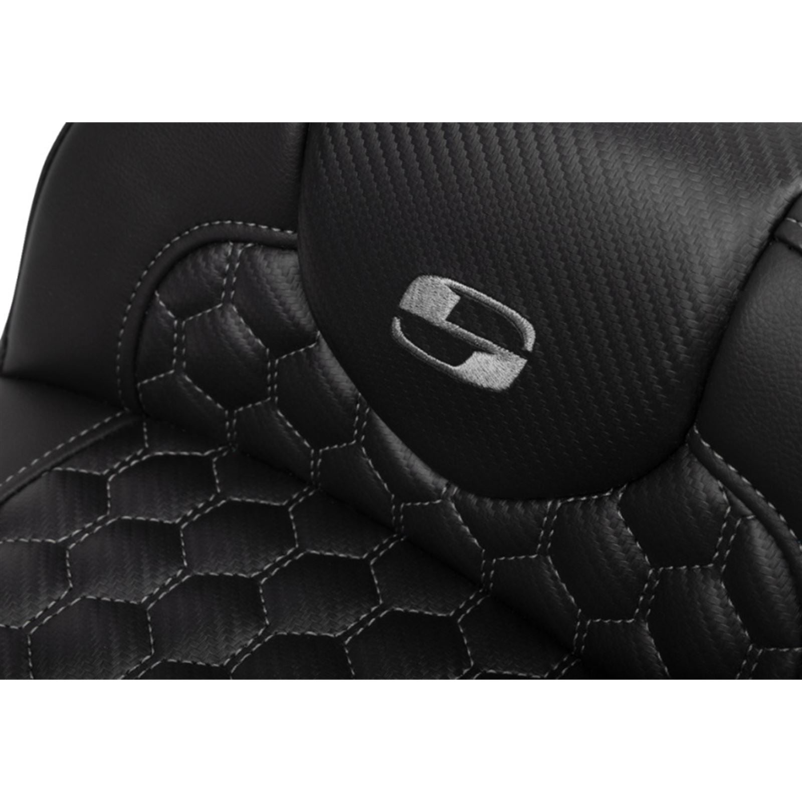 Saddlemen Roadsofa™ Extended Reach Seat with Backrest - FLTR/FLHX '23-'24 823-07-190B2_1701971