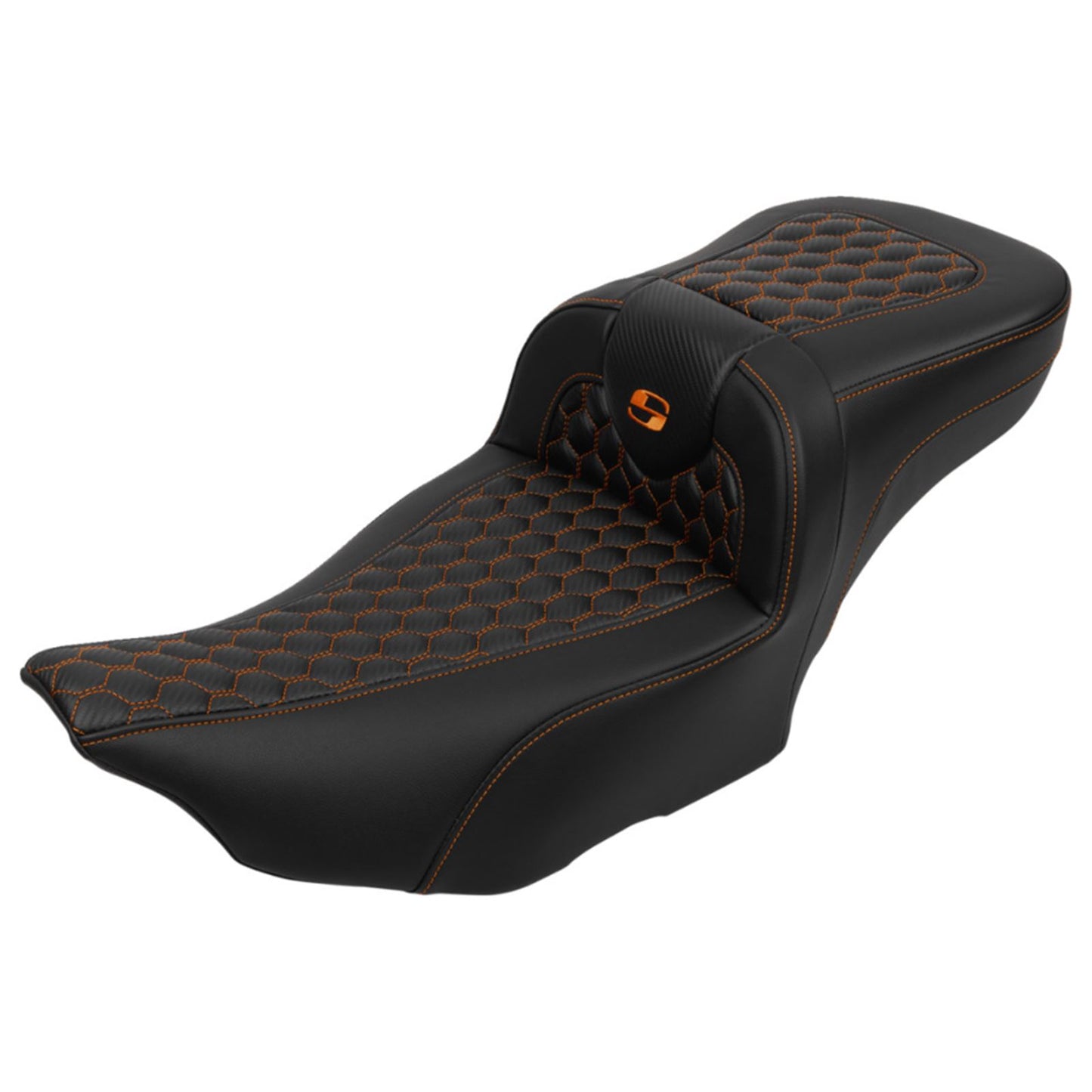 Saddlemen Roadsofa™ Extended Reach Seat with Backrest - FLTR/FLHX '23-'24 823-07-190B3_1701972