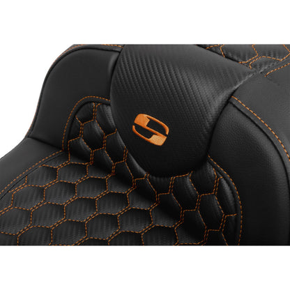 Saddlemen Roadsofa™ Extended Reach Seat with Backrest - FLTR/FLHX '23-'24 823-07-190B3_1701974