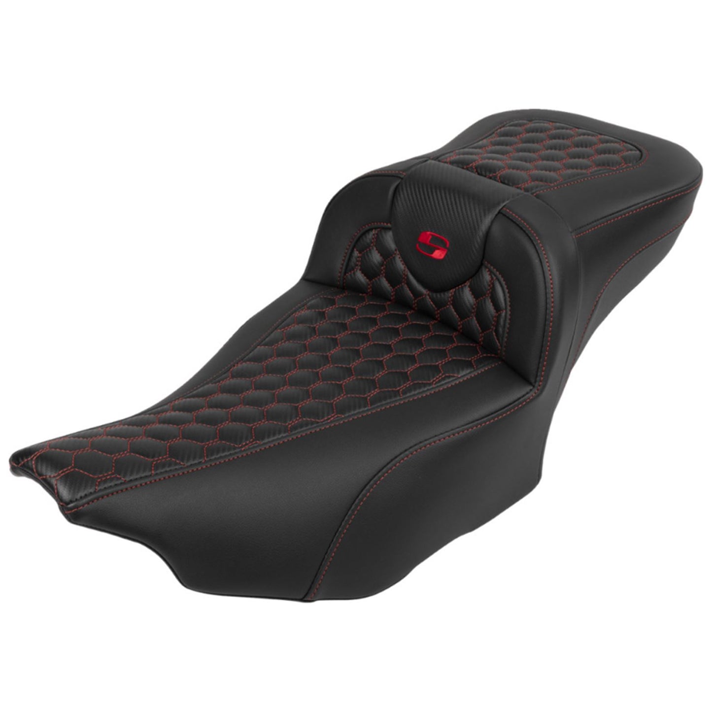 Saddlemen Roadsofa™ Extended Reach Seat with Backrest - FLTR/FLHX '23-'24 823-07-190B4_1701981