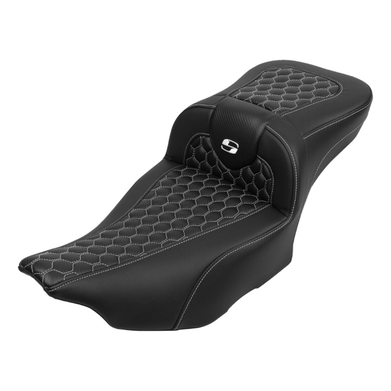 Saddlemen Roadsofa™ Extended Reach Seat with Backrest - FLTR/FLHX '23-'24 823-07-190B6_1701987