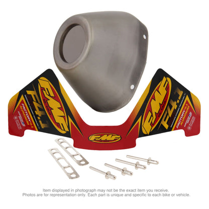 FMF Racing RCT Stainless Steel Replacement End Cap Kit OPEN BOX [MPN: 040641]_1482010