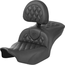Saddlemen RoadSofa™ Seat - Carbon Fiber - Lattice Stitch - FLTR/FLHX '23-'24 823-07-206B0_1523840