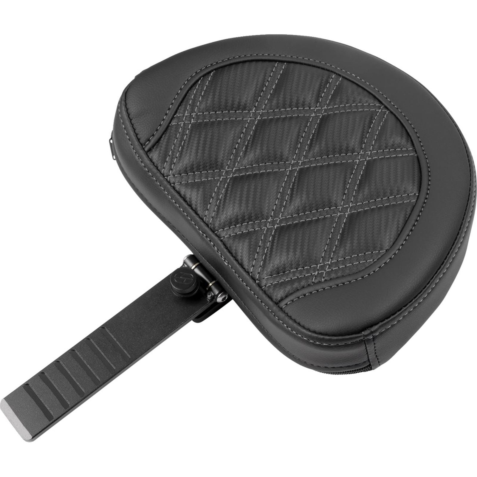 Saddlemen RoadSofa™ Seat - Carbon Fiber - Gray Stitch - FLTR/FLHX '23-'24 823-07-206B2_1523777