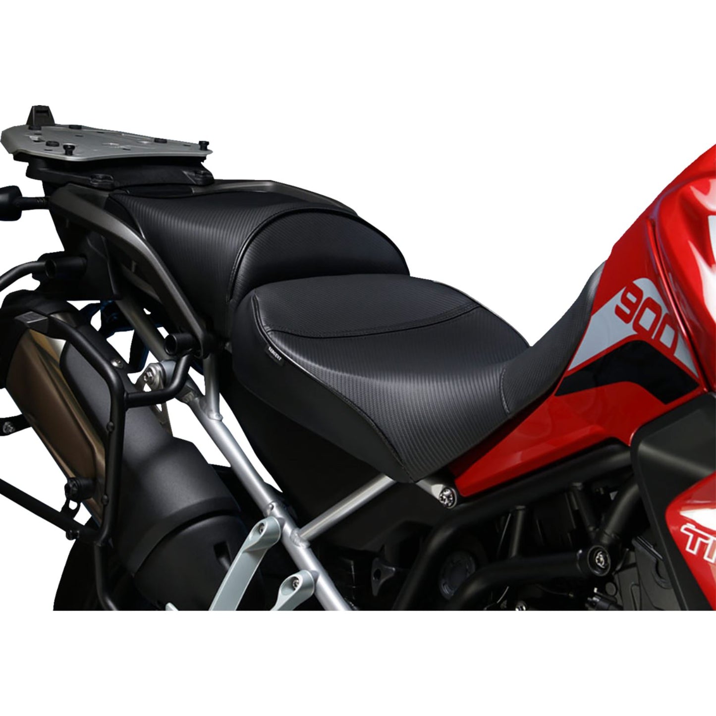 Sargent Two Piece Seat - CFX - Black Welt fits Triumph Tiger 900 GT '20-'23 WS-681-19_1485980