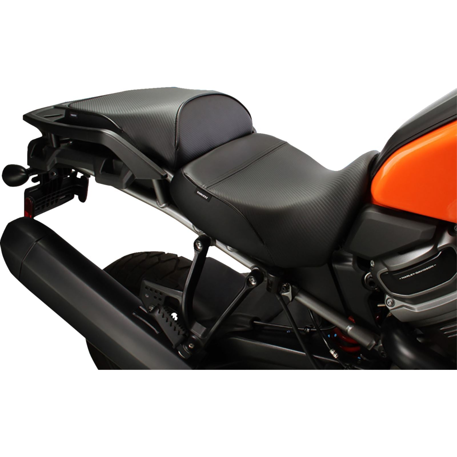 Sargent Two-Piece Seat - Low CarbonFX fits Harley-Davidson Pan America 1250 SHD-1921-19_1485994