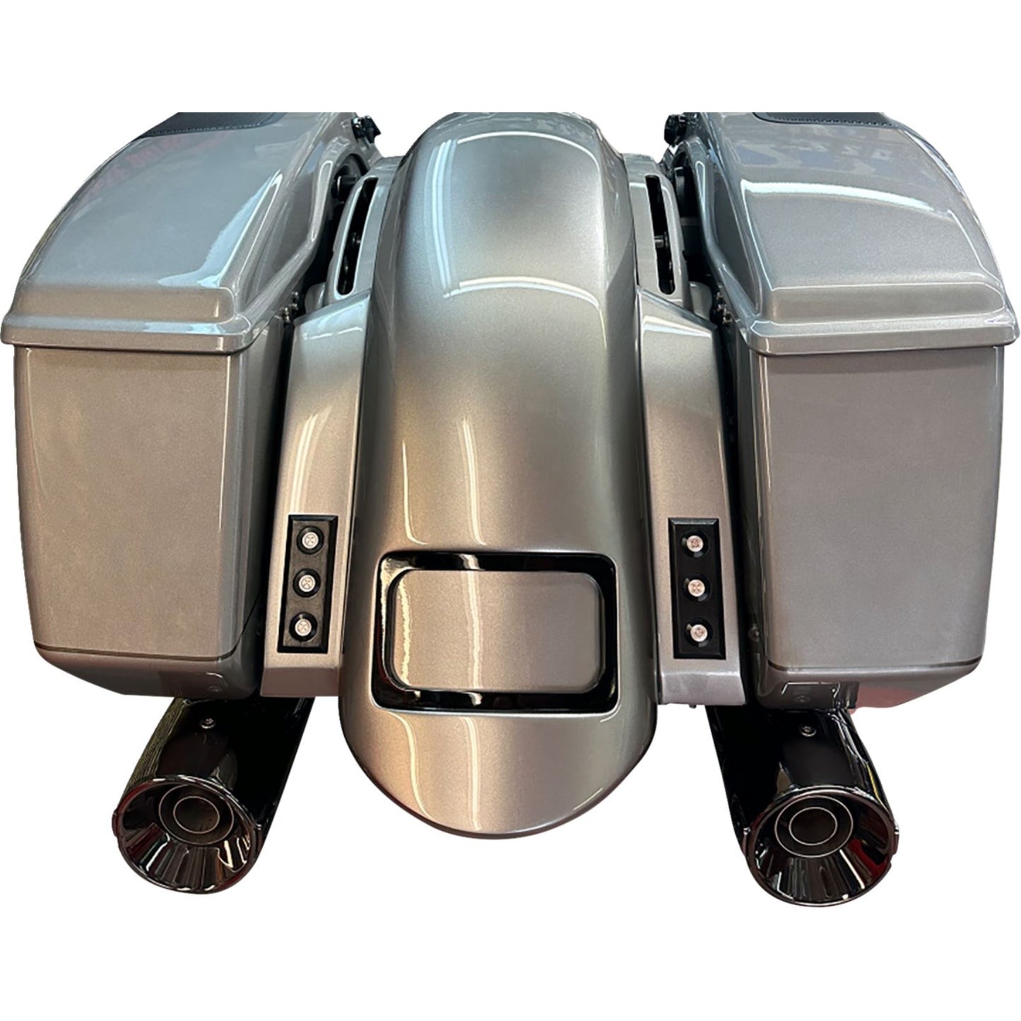 Paul Yaffe's Bagger Nation Short Rear Fender With Black Plate Frame - Thunder-Pod Taillight [MPN: RF-SSTH P-R-B]_1486100