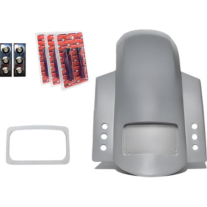 Paul Yaffe's Bagger Nation Short Rear Fender With Chrome Plate Frame - Thunder-Pod Taillight [MPN: RF-SSTH P-R-C]_1486101