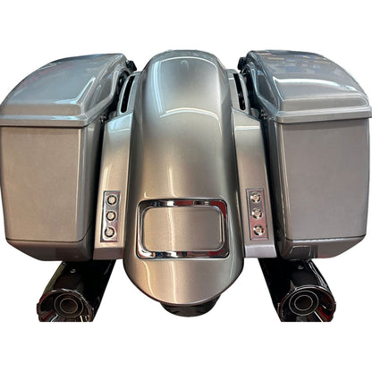 Paul Yaffe's Bagger Nation Short Rear Fender With Chrome Plate Frame - Thunder-Pod Taillight [MPN: RF-SSTH P-R-C]_1486102