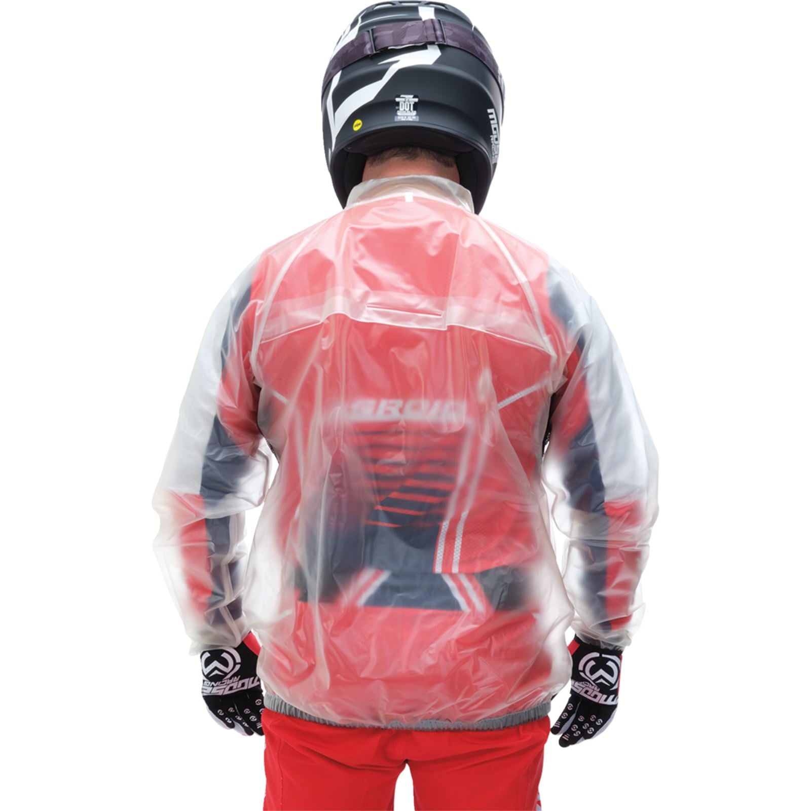 Moose Offroad Rain Jacket - Clear - X-Small 2854-0401_1486112