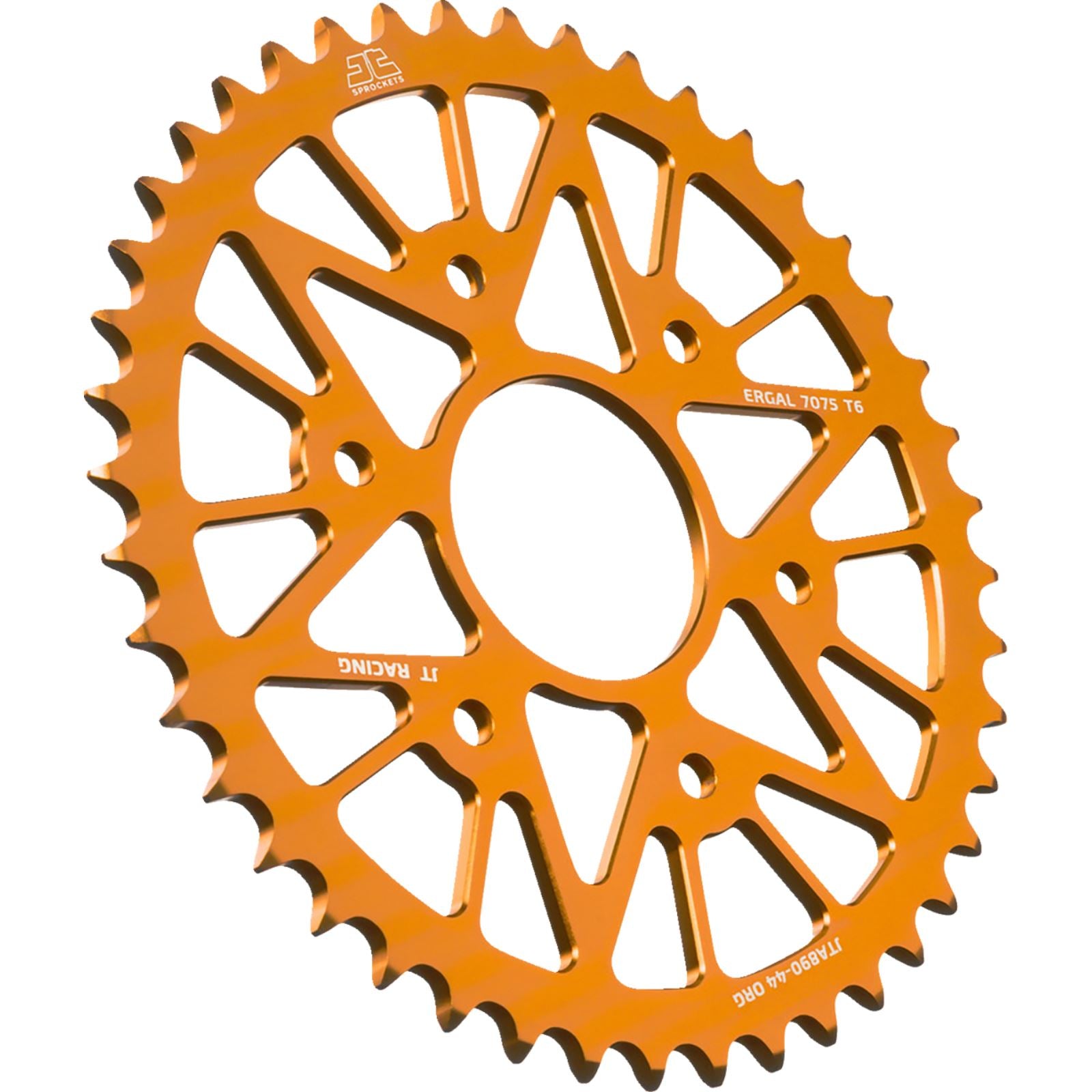 JT Sprockets Rear Sprocket - Aluminum - 44 Tooth - Orange - RC 390 JTA890.44ORG_1487758