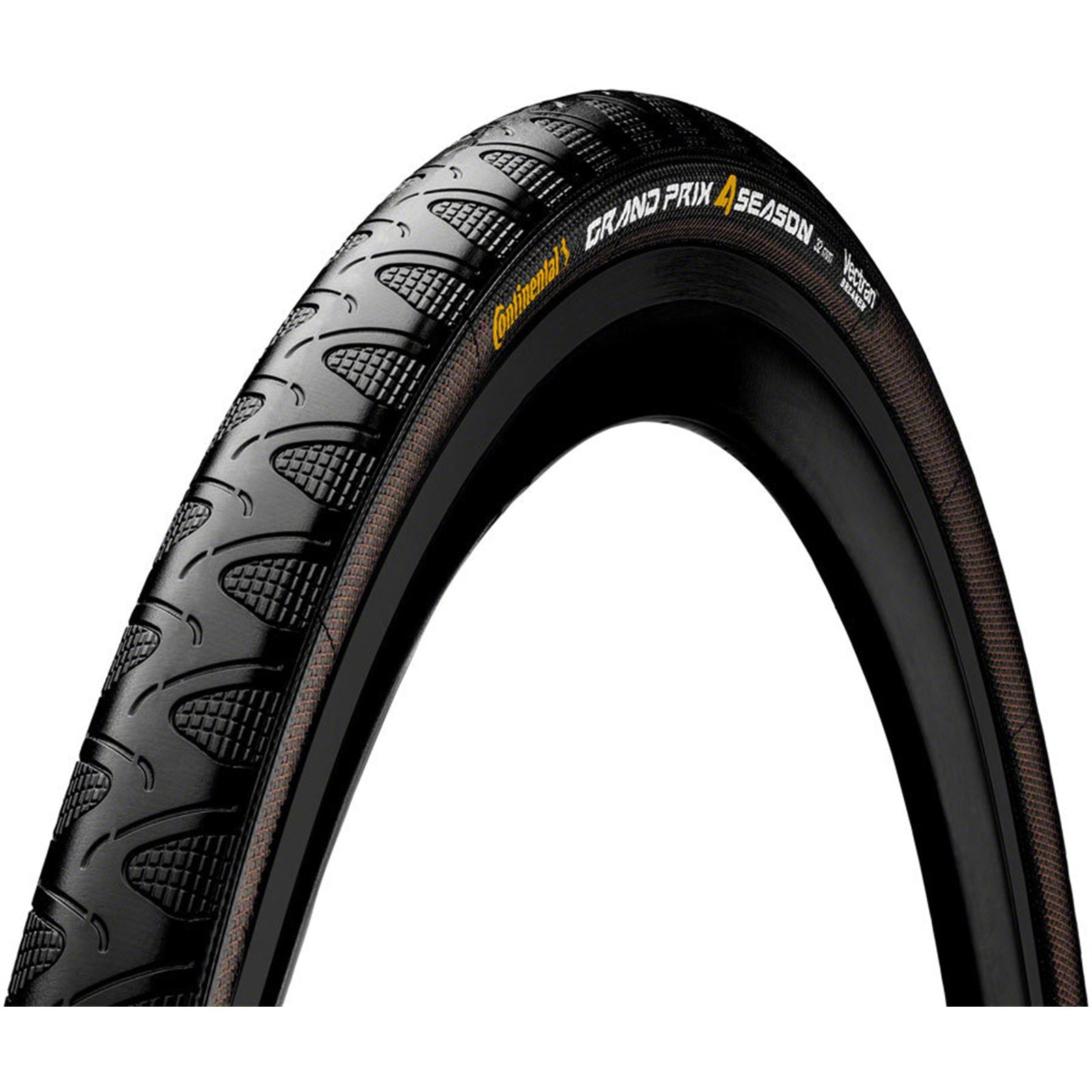 Continental Tire - Bicycle Grand Prix 4-Season Tire - 700 x 28, Clincher, Folding, Black [MPN: 01011050000]_2101995