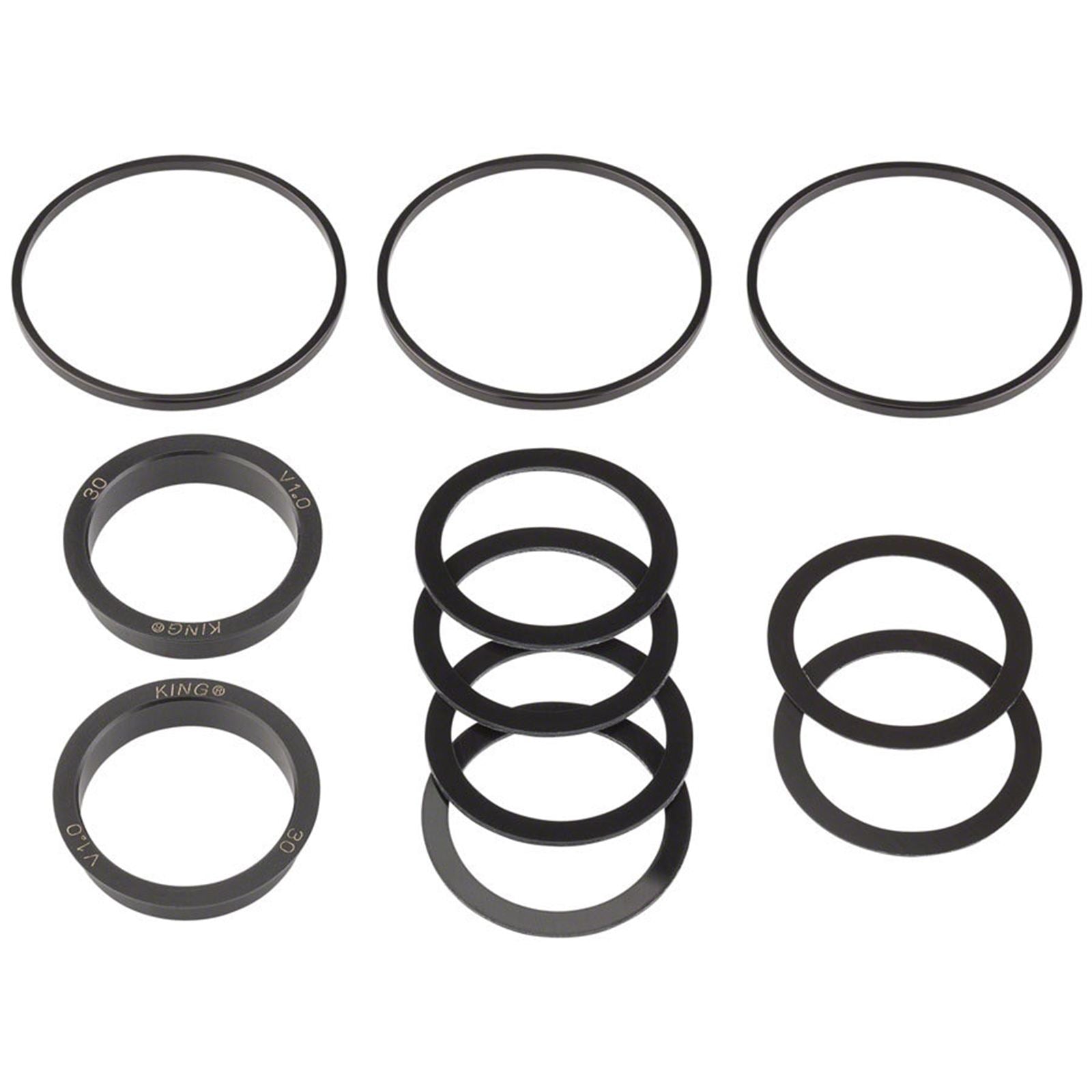 Chris King ThreadFit T47 30x Bottom Bracket Conversion Kit #5 [MPN: PBB085]_1917498