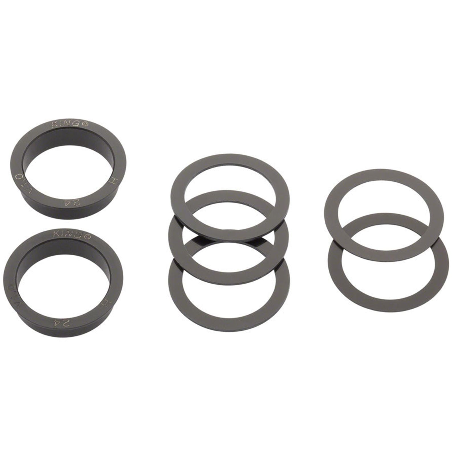 Chris King ThreadFit T47 24i Bottom Bracket with Fit Kit 4 - T47, Black [MPN: FB0814-4]_1917296