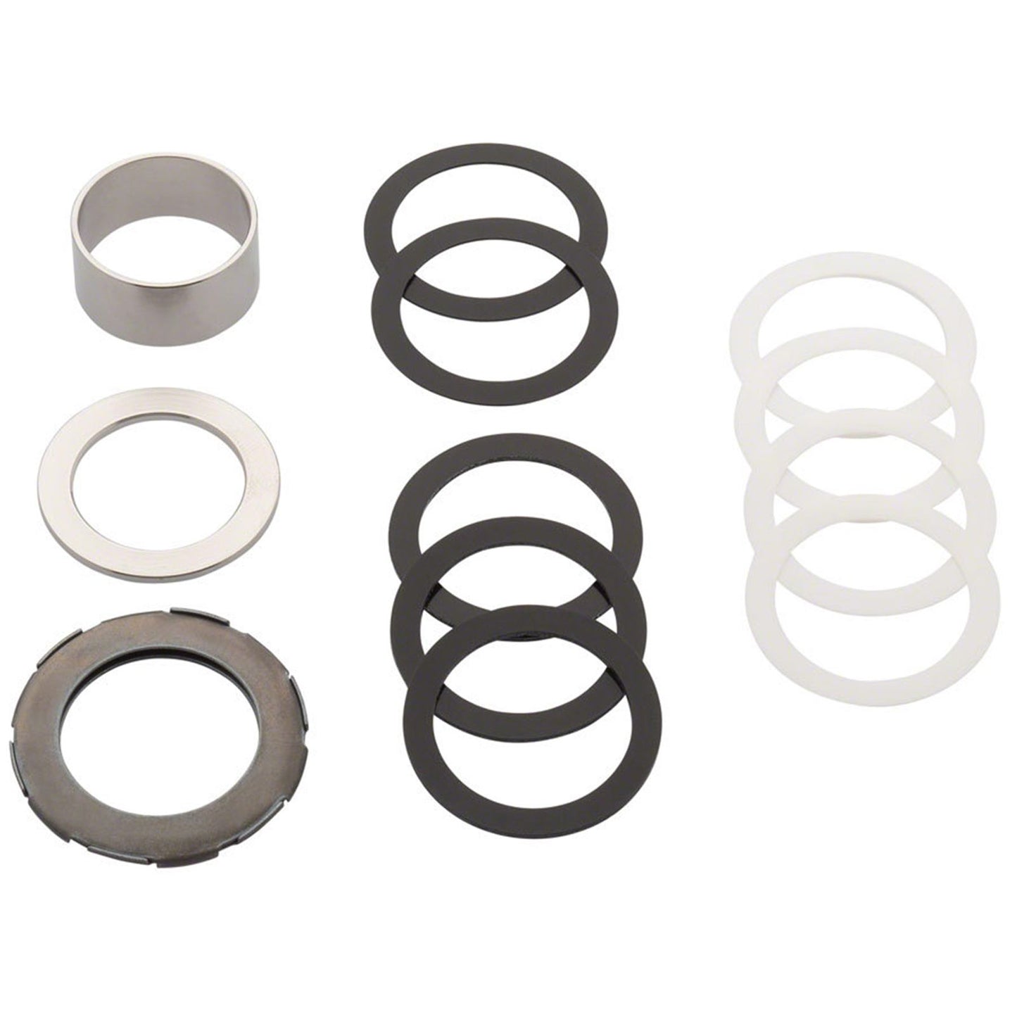 Chris King ThreadFit T47 24i Bottom Bracket with Fit Kit 6 - T47, Black [MPN: FB0814-6]_1917278