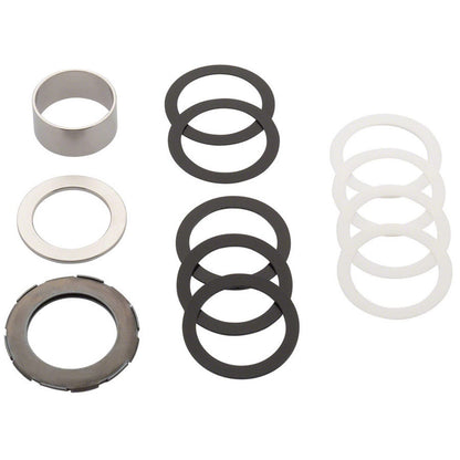 Chris King ThreadFit T47 24i Bottom Bracket with Fit Kit 6 - T47, Black [MPN: FB0814-6]_1917278