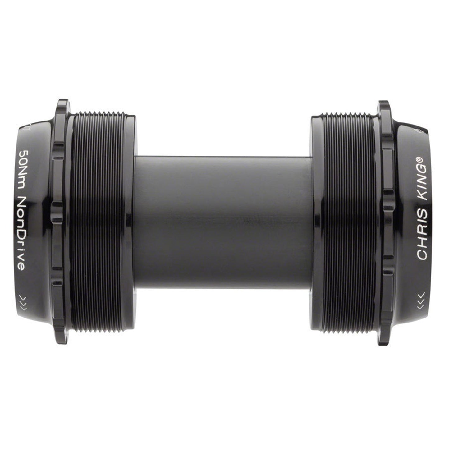 Chris King ThreadFit T47 24x Bottom Bracket with Fit Kit 4 - T47, Black [MPN: FB0812-4]_1917280
