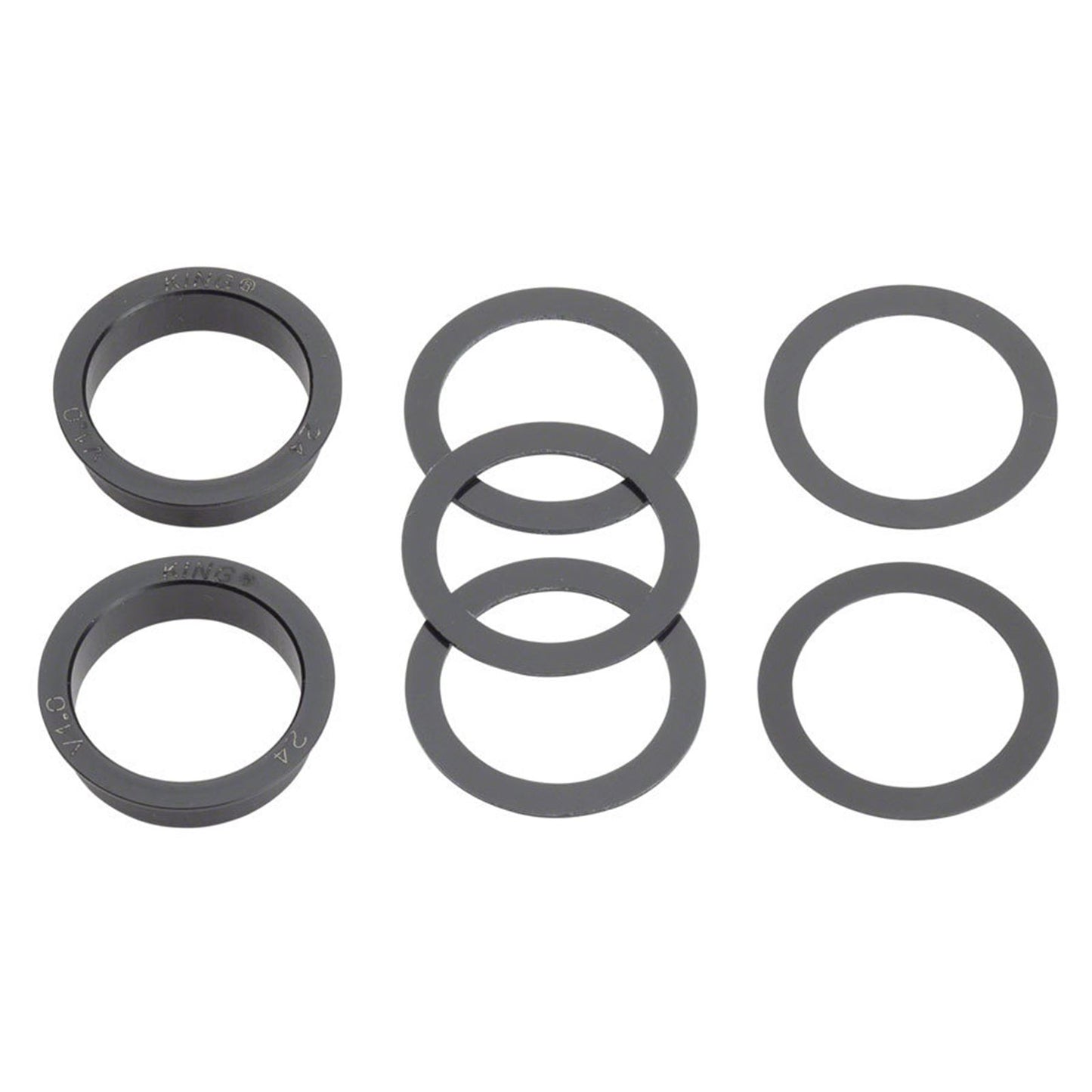 Chris King ThreadFit T47 24x Bottom Bracket with Fit Kit 4 - T47, Black [MPN: FB0812-4]_1917281