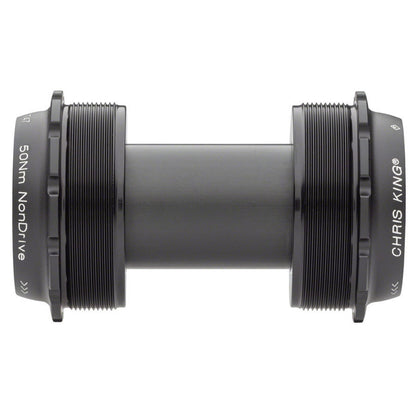 Chris King ThreadFit T47 24x Bottom Bracket with Fit Kit 4 - T47, Matte Jet [MPN: FJ0812-4]_1917283