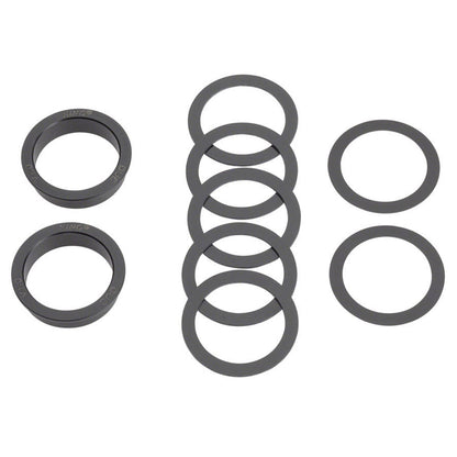 Chris King ThreadFit T47 30i Bottom Bracket with Fit Kit 1 - T47, For DUB, Black [MPN: FB0813-1]_1917288