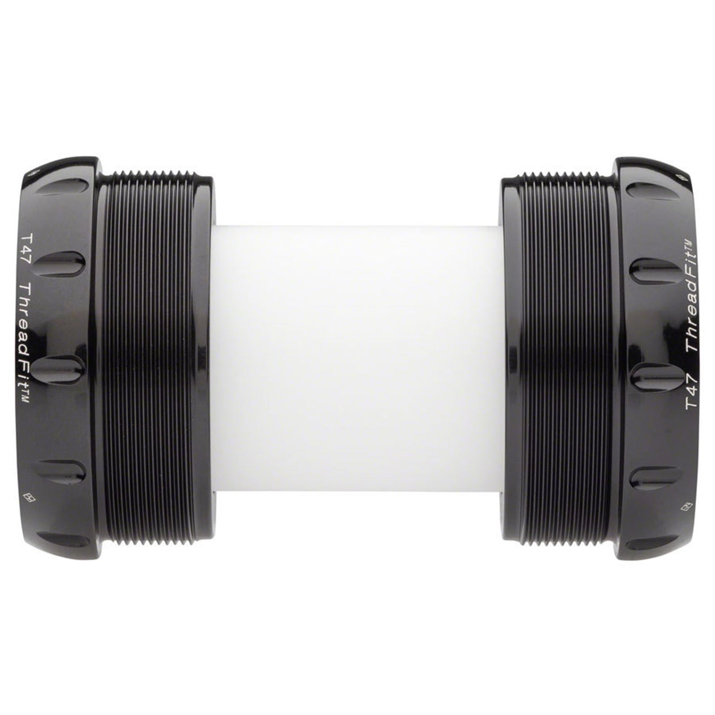 Chris King ThreadFit T47 30x Bottom Bracket with Fit Kit 5 - T47, Black [MPN: FB0820-5]_1917292