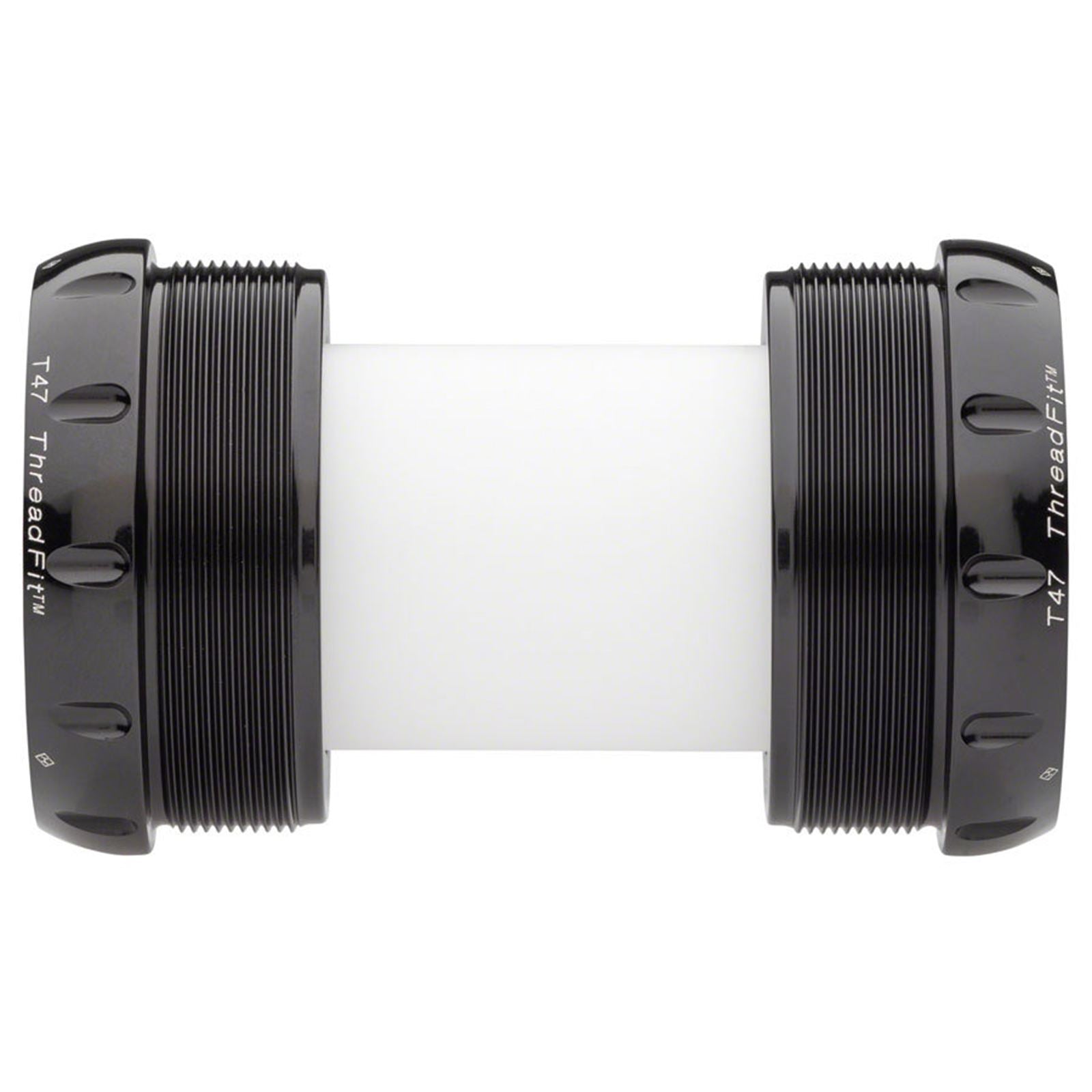 Chris King ThreadFit T47 30x Bottom Bracket with Fit Kit 5 - T47, Black [MPN: FB0820-5]_1917292
