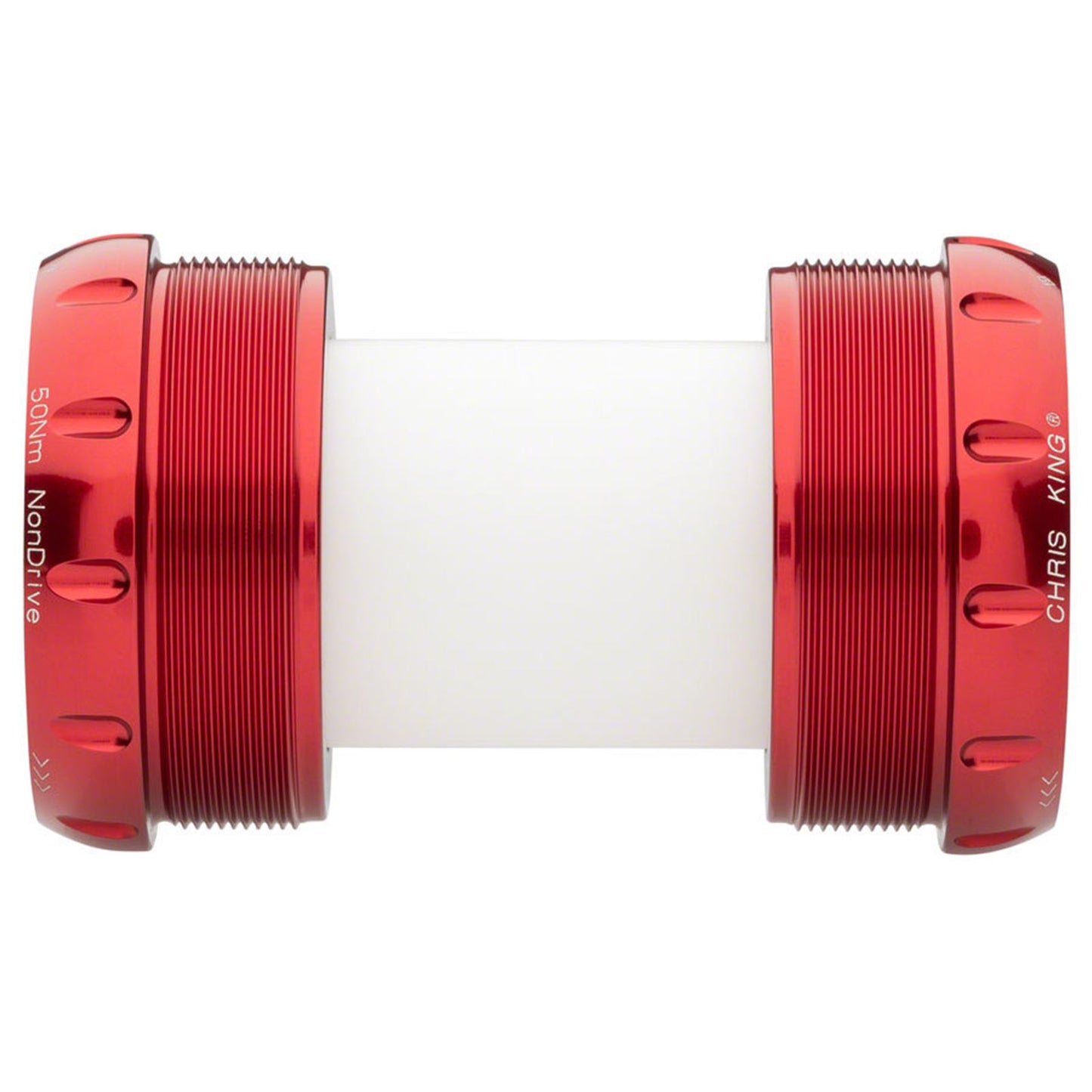Chris King ThreadFit T47 30x Bottom Bracket with Fit Kit 1 - T47, For DUB, Red [MPN: FR0820-1]_1917335