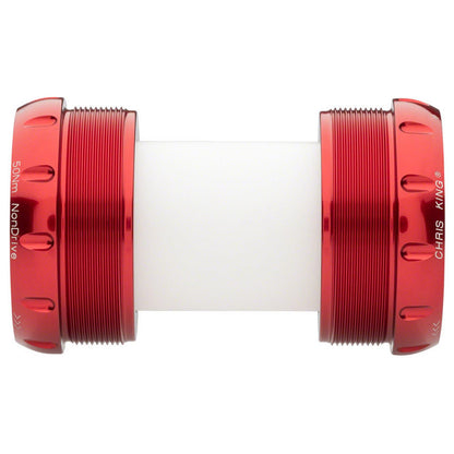 Chris King ThreadFit T47 30x Bottom Bracket with Fit Kit 1 - T47, For DUB, Red [MPN: FR0820-1]_1917335