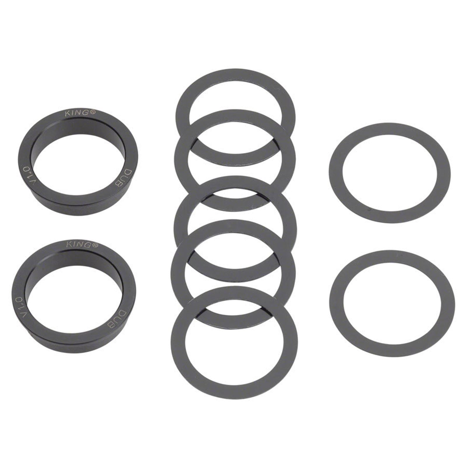 Chris King ThreadFit T47 30x Bottom Bracket with Fit Kit 1 - T47, For DUB, Red [MPN: FR0820-1]_1917317