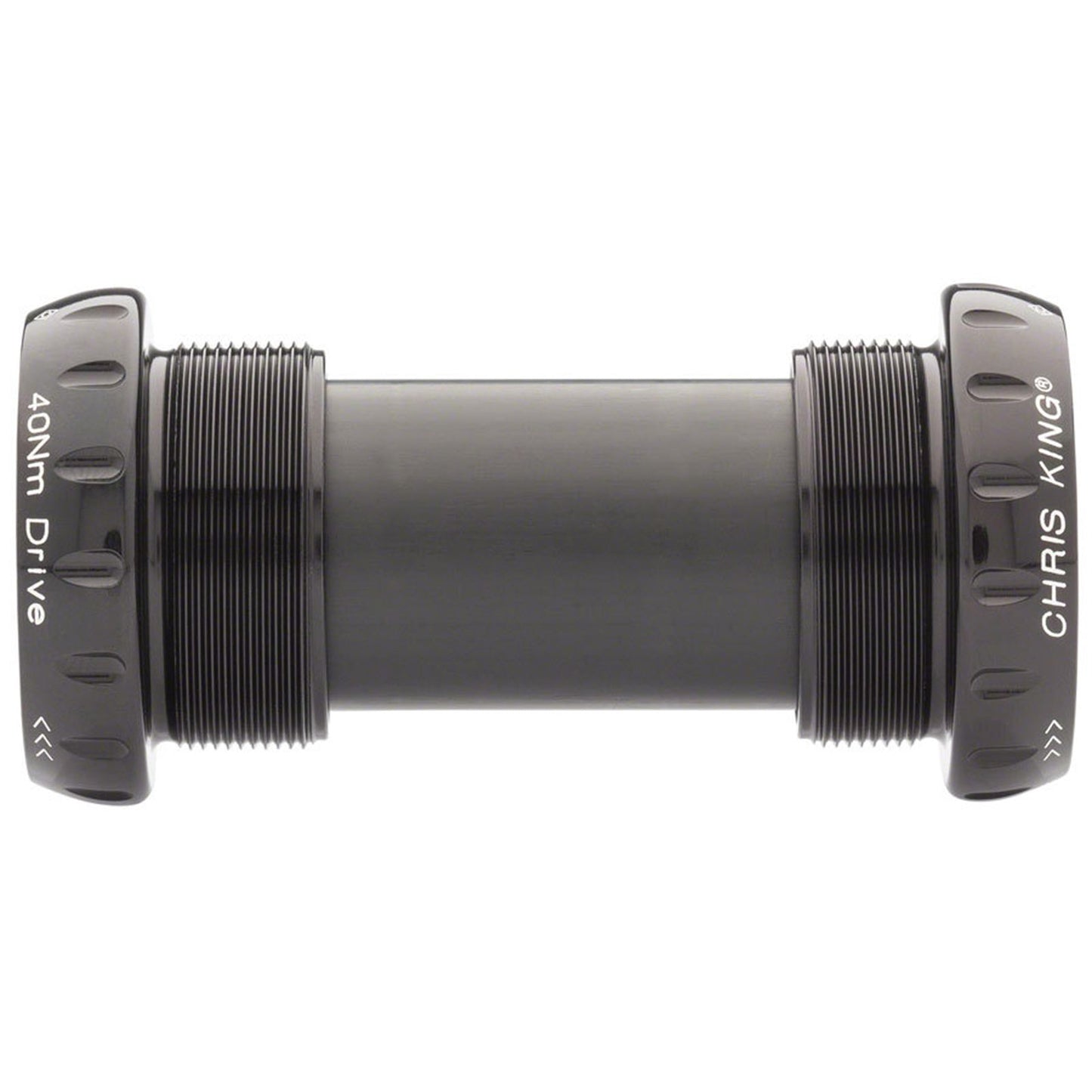 Chris King ThreadFit 24 Bottom Bracket with Fit Kit 4 - English, Black [MPN: FB0810-4]_2084071