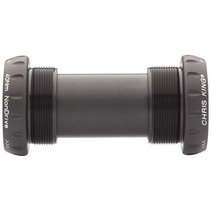 Chris King ThreadFit 24 Bottom Bracket with Fit Kit 4 - English, Matte Jet [MPN: FJ0810-4]_1998672