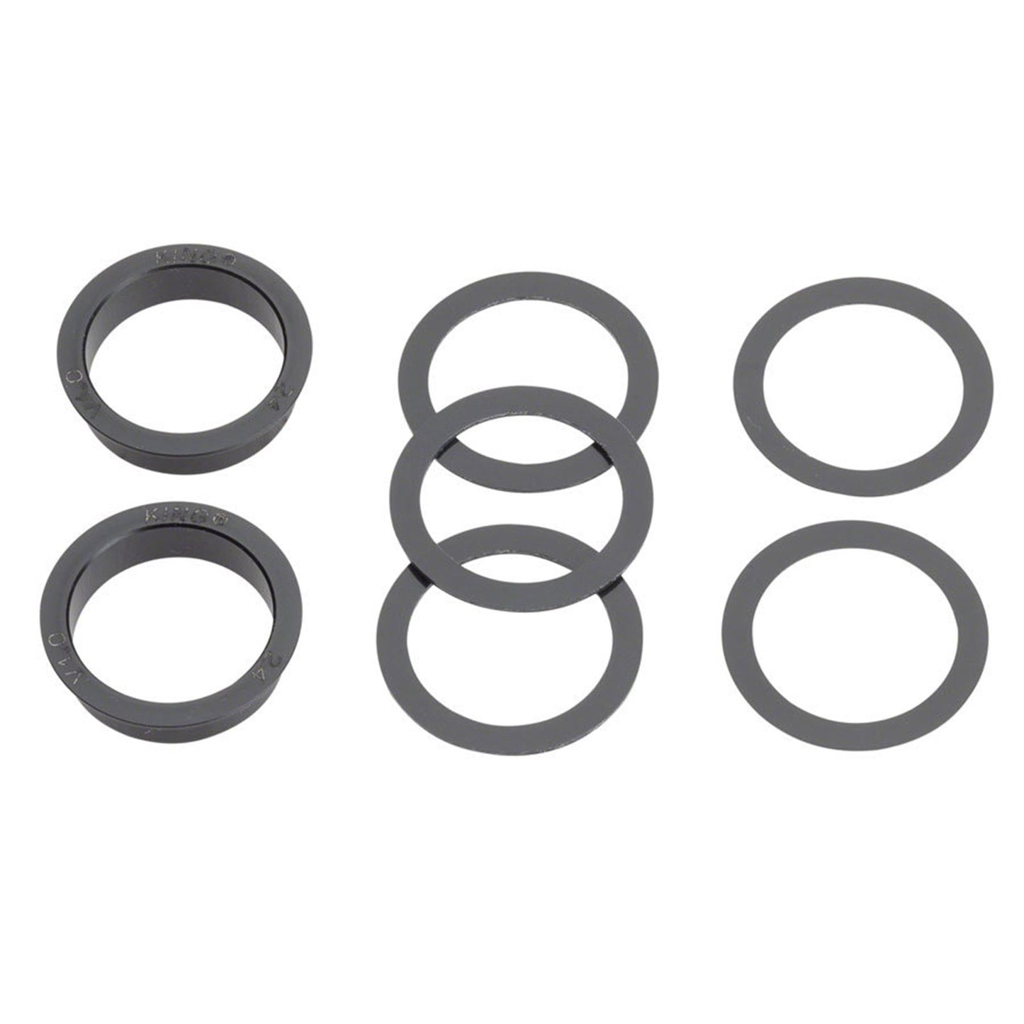 Chris King ThreadFit 24 Bottom Bracket with Fit Kit 4 - English, Matte Turquoise [MPN: FQ0810-4]_1917529