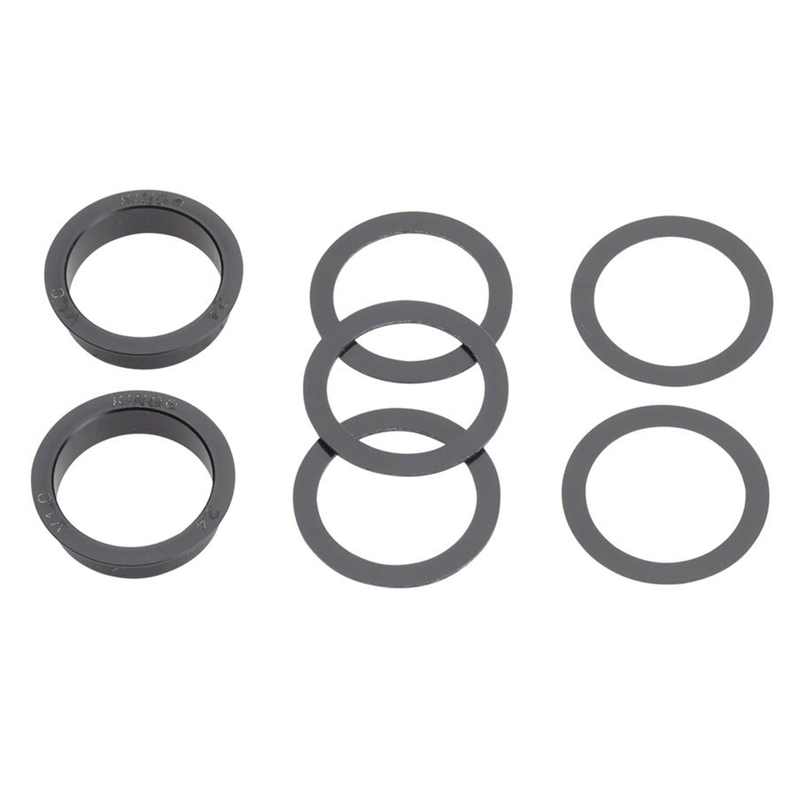 Chris King ThreadFit 24 Bottom Bracket with Fit Kit 4 - English, Matte Turquoise [MPN: FQ0810-4]_1917529