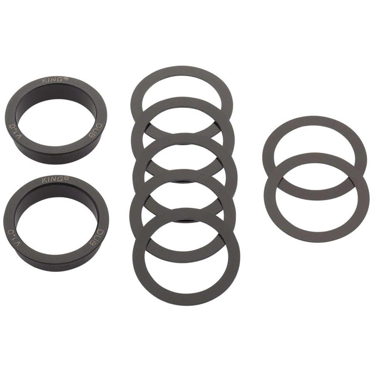Chris King ThreadFit 30 Bottom Bracket with Fit Kit 1 - English, Black [MPN: FB0811-1]_1917531