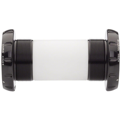 Chris King ThreadFit 30 Bottom Bracket with Fit Kit 2 English, For DUB Road, Black [MPN: FB0811-2]_1917532