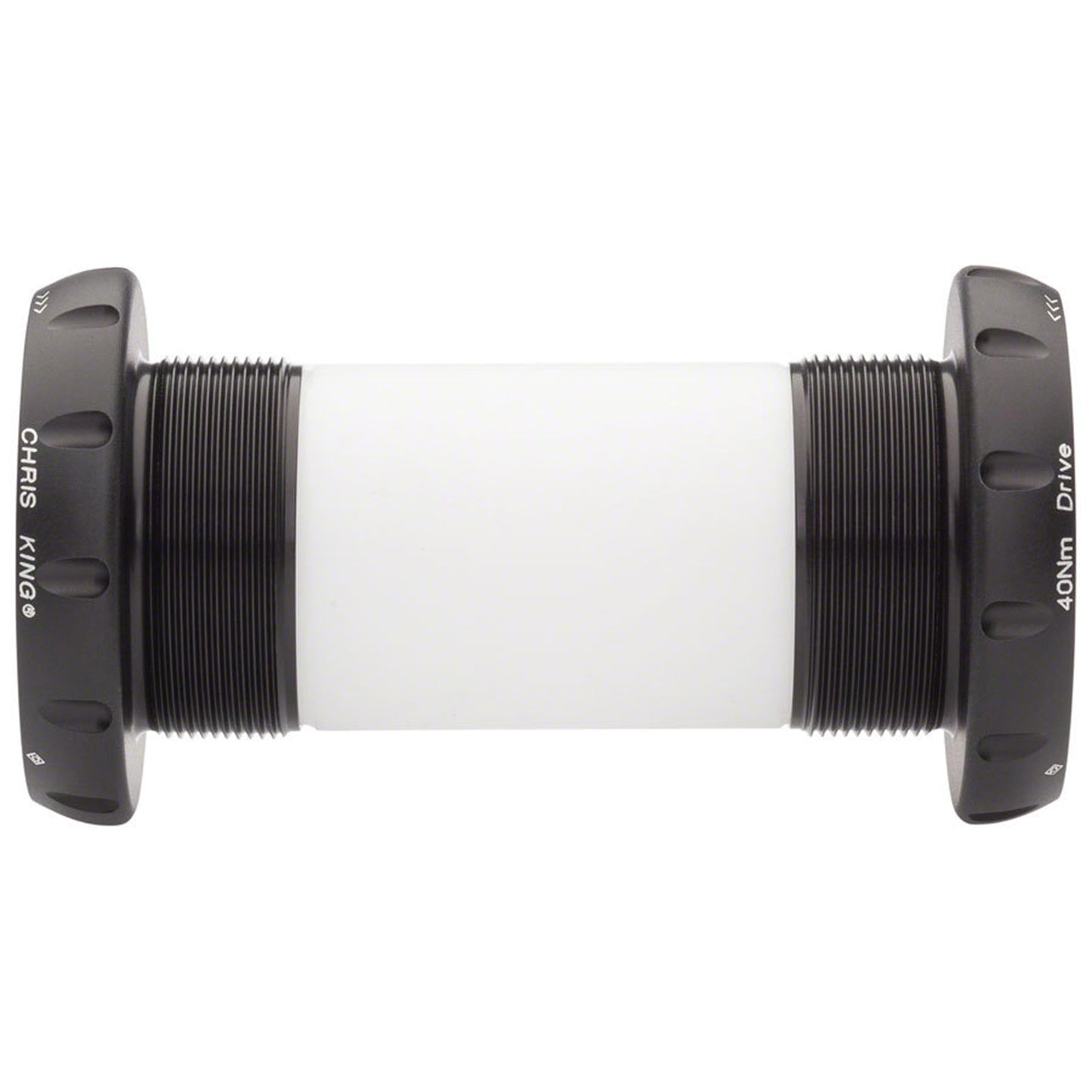 Chris King ThreadFit 30 Bottom Bracket with Fit Kit 1 - English, Matte Jet [MPN: FJ0811-1]_1917535