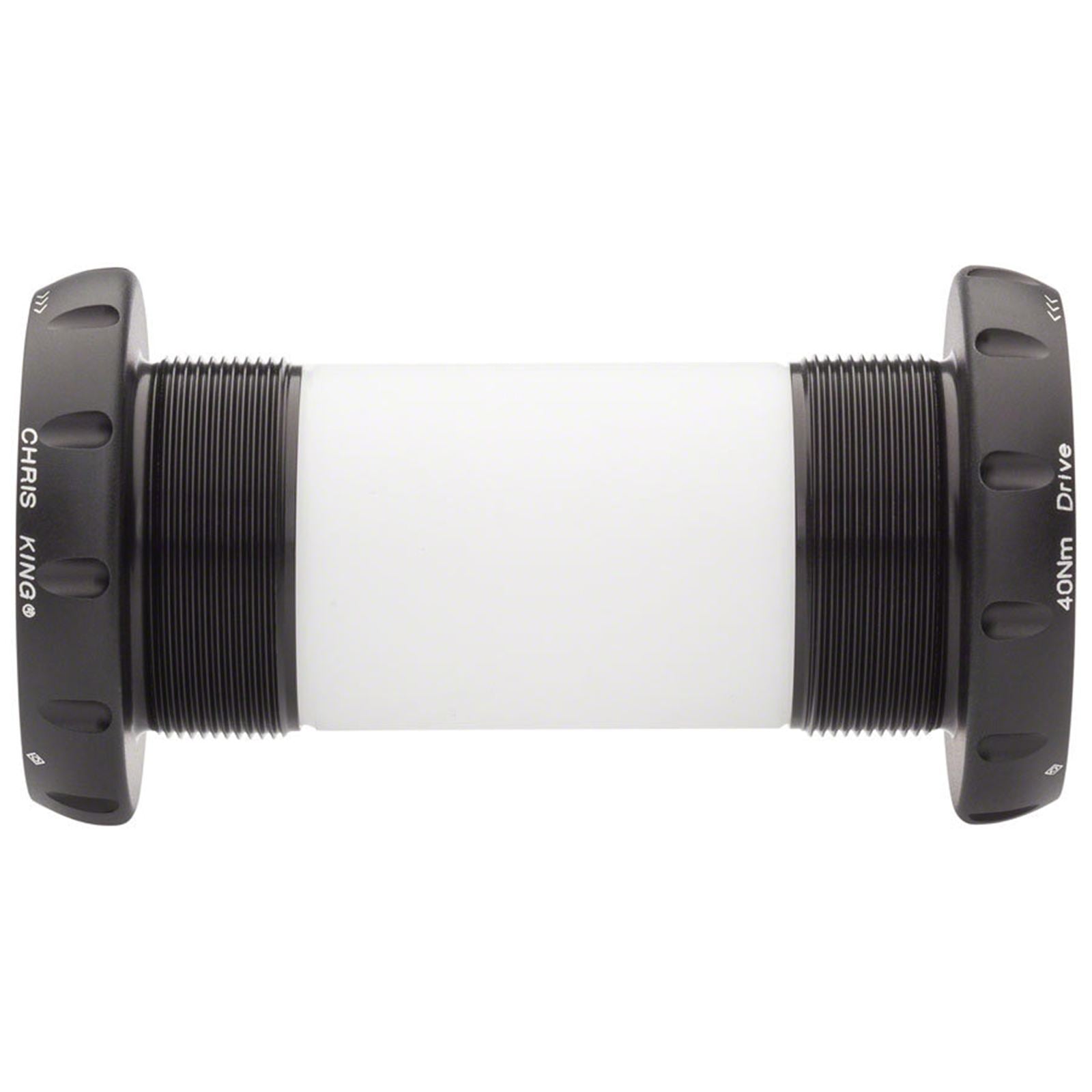 Chris King ThreadFit 30 Bottom Bracket with Fit Kit 1 - English, Matte Jet [MPN: FJ0811-1]_1917535