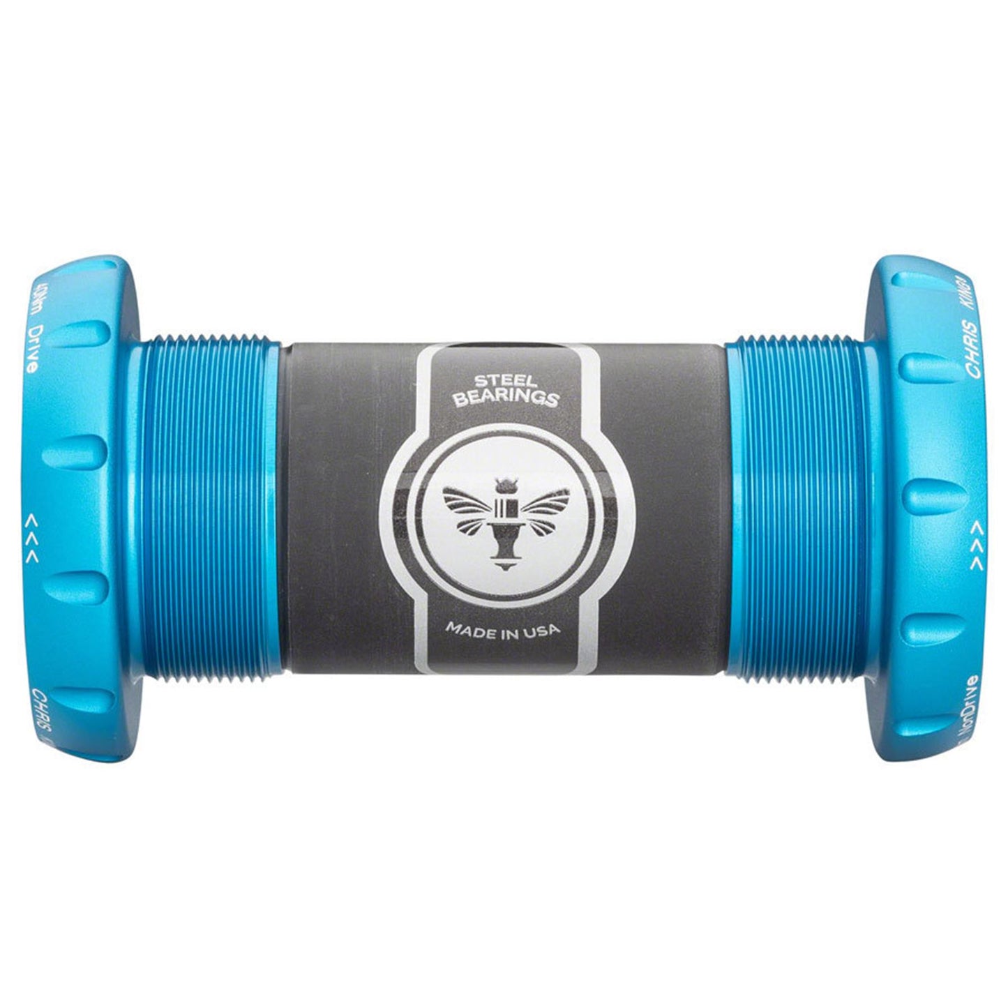 Chris King ThreadFit 30 Bottom Bracket with Fit Kit 1 - English, Matte Turquoise [MPN: FQ0811-1]_1953709