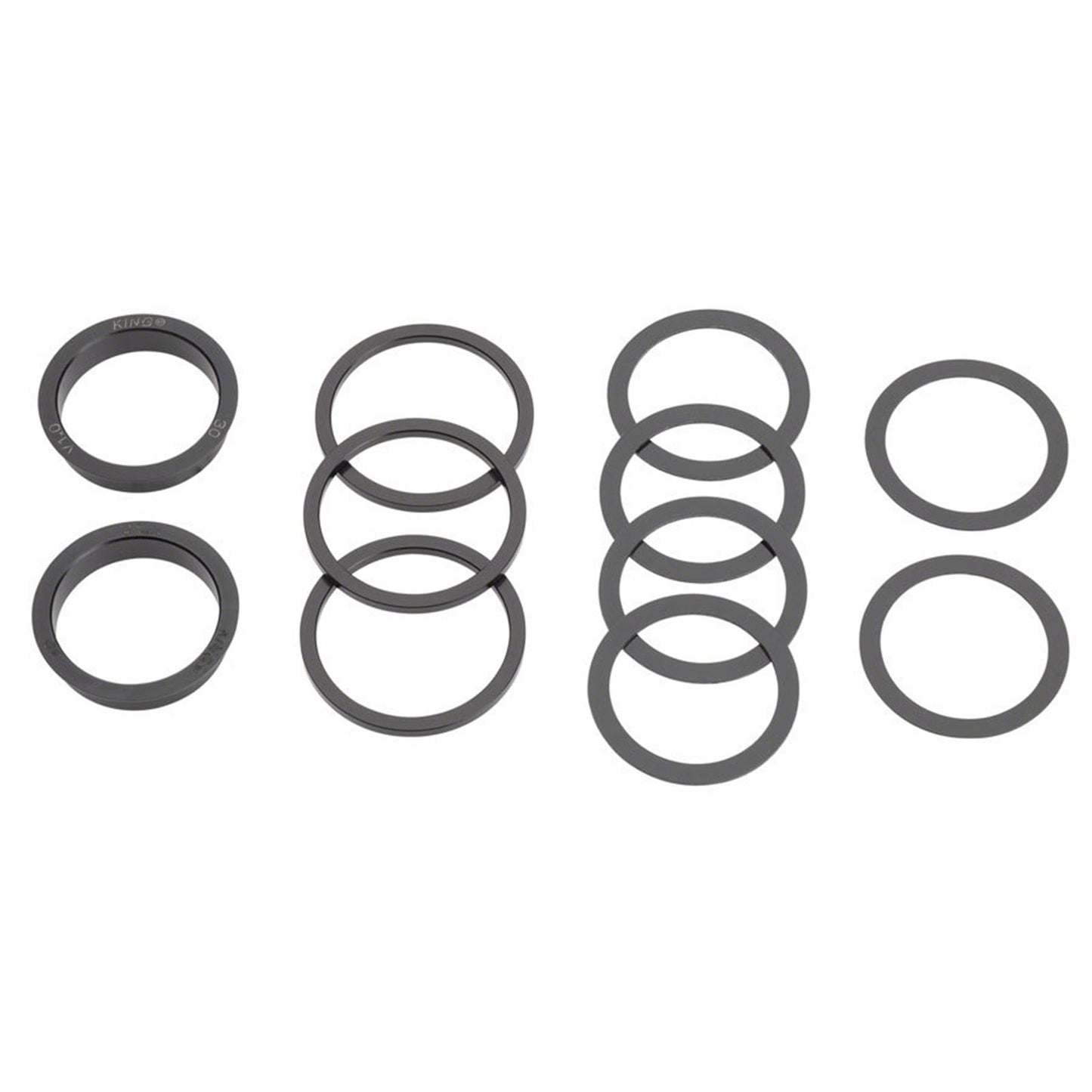 Chris King ThreadFit 30 Bottom Bracket with Fit Kit 3 - English, Red [MPN: FR0811-3]_1917499