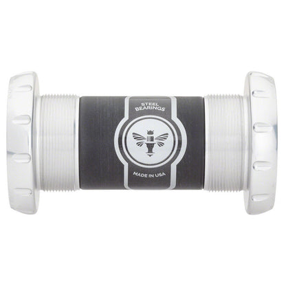Chris King ThreadFit 30 Bottom Bracket with Fit Kit 1 - English, Silver [MPN: FS0811-1]_2084000
