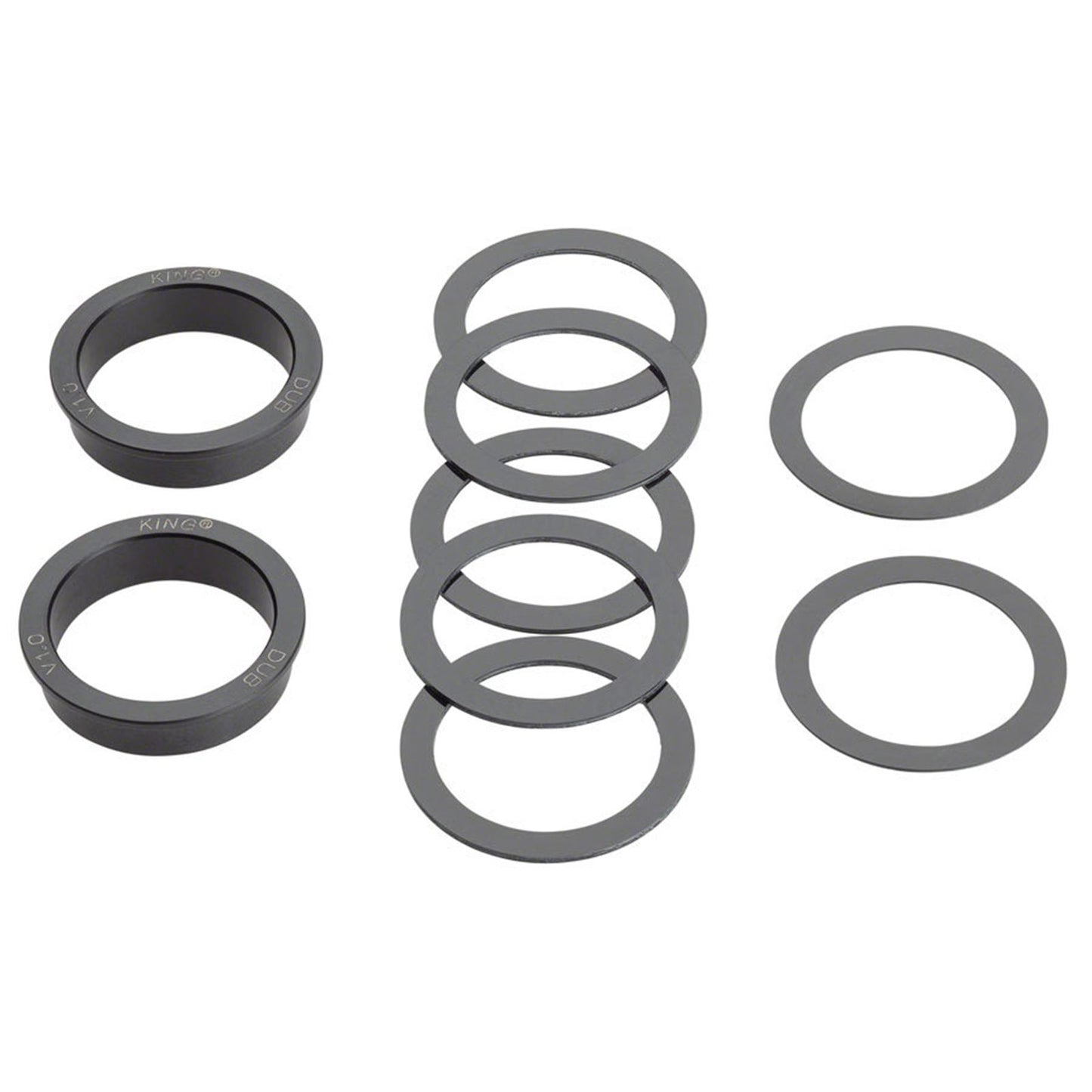Chris King ThreadFit 30 Bottom Bracket with Fit Kit 1 - English, Silver [MPN: FS0811-1]_2084001