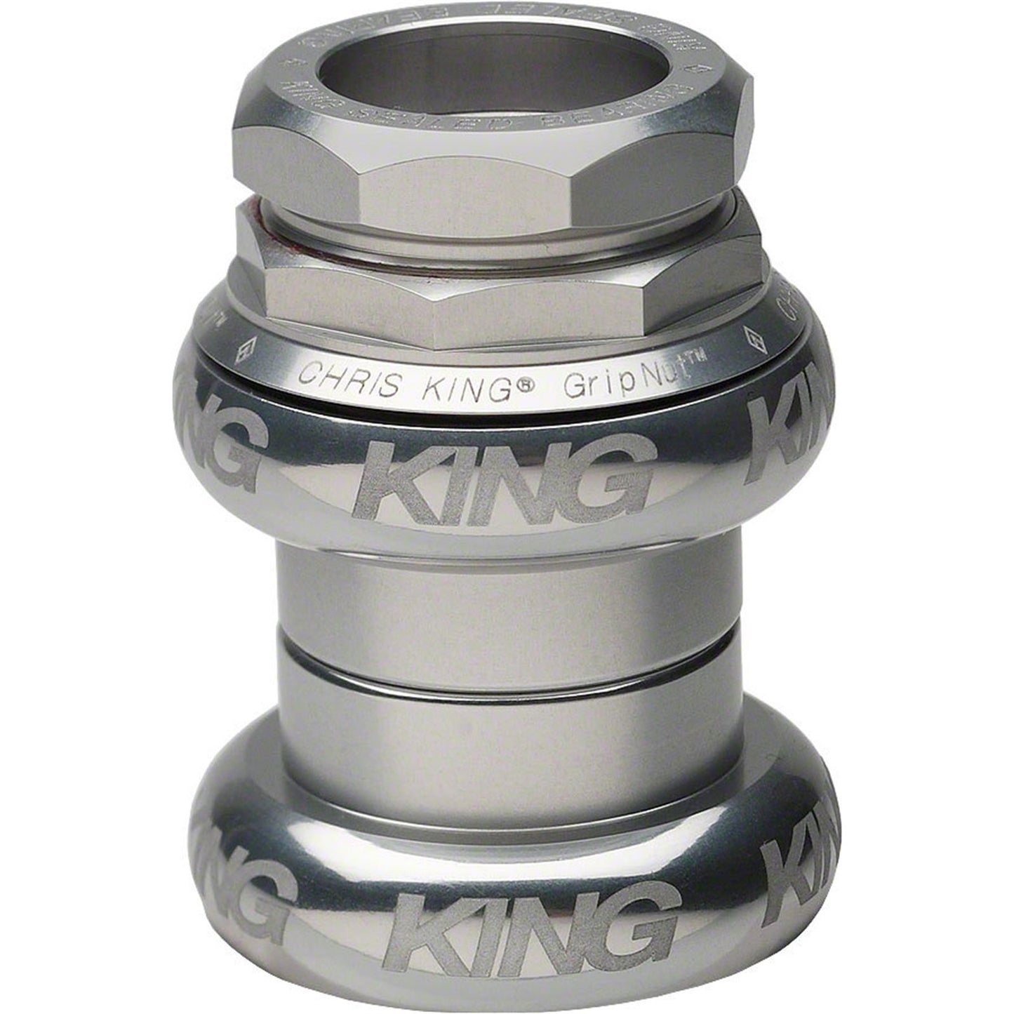 Chris King GripNut Headset - 1", Sotto Voce Silver [MPN: BES3]_1924495