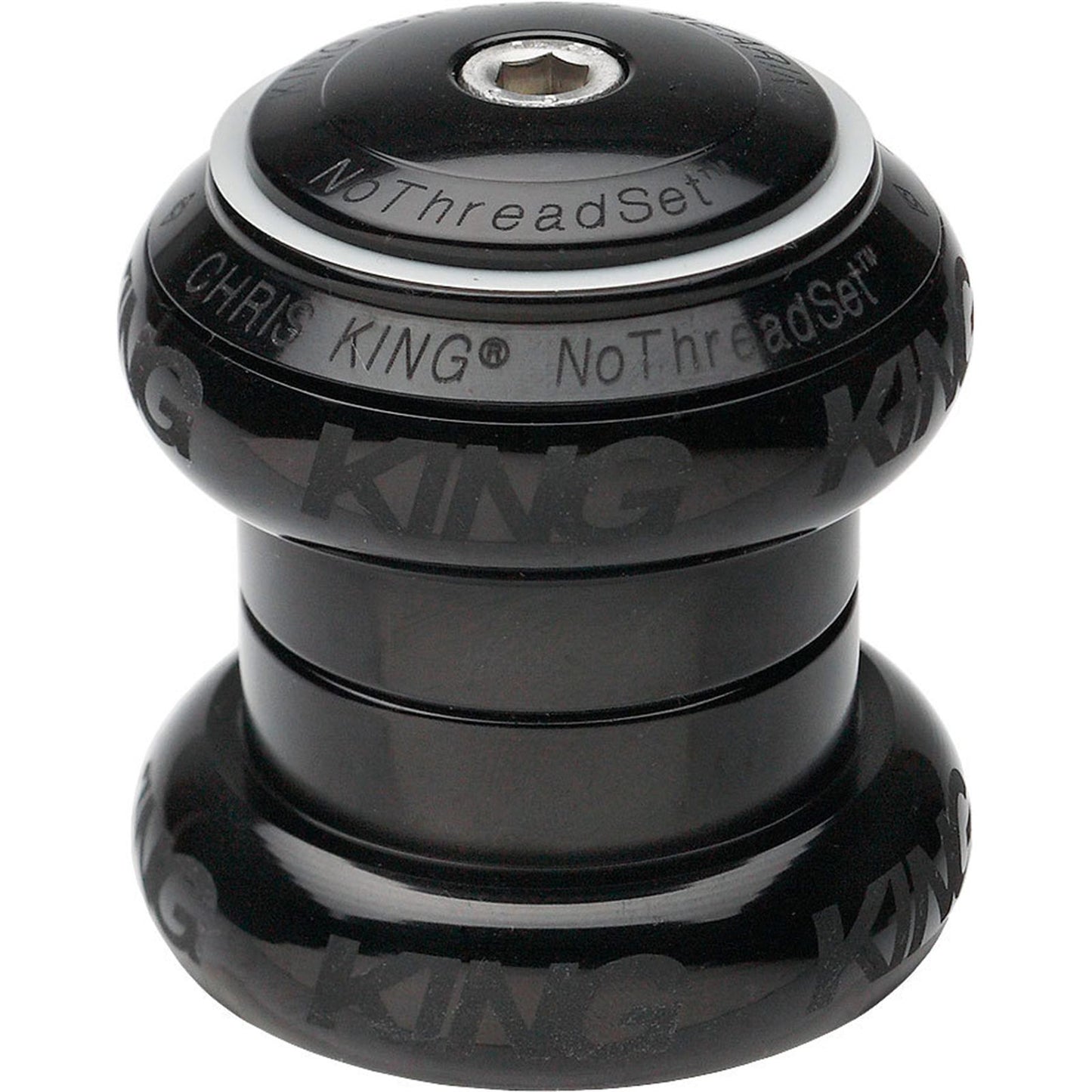 Chris King NoThreadSet Headset - 1-1/8", Sotto Voce Black [MPN: BHB3]_1924500