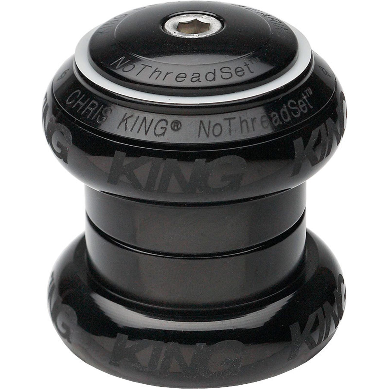 Chris King NoThreadSet Headset - 1-1/8", Sotto Voce Black [MPN: BHB3]_1924500