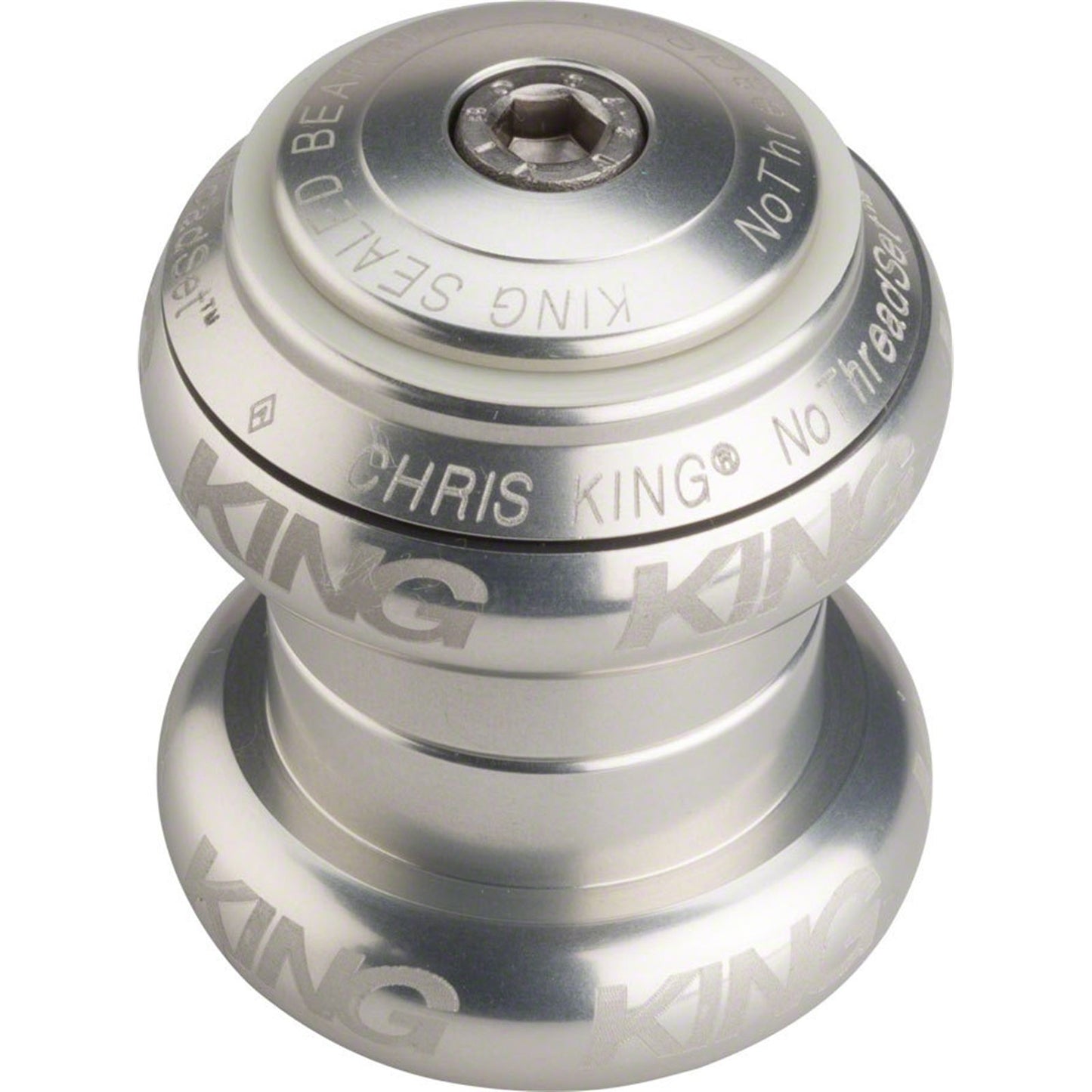 Chris King NoThreadSet Headset - 1", Sotto Voce Silver [MPN: BGS3]_1924497