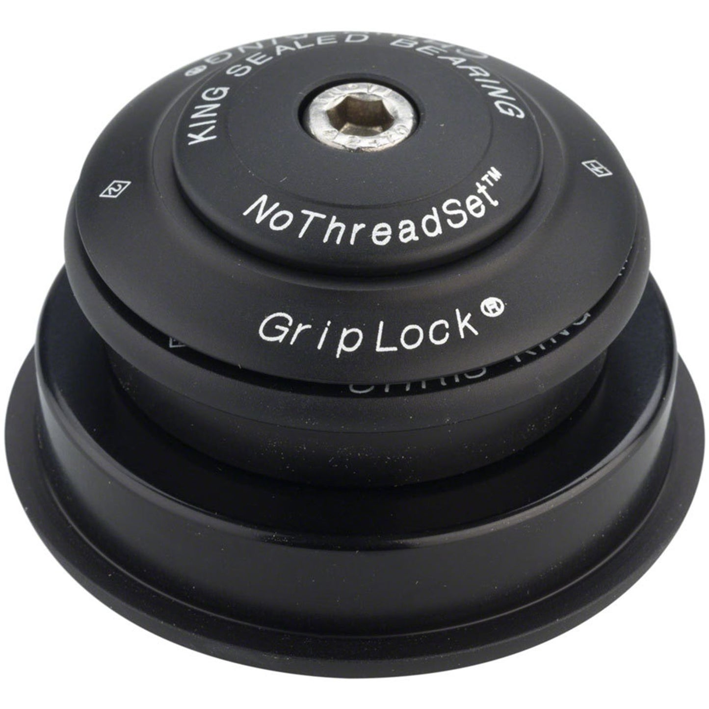 Chris King InSet i2 Headset - 1-1/8 - 1.5", 44/56mm, Matte Black [MPN: BAB2]_1953842