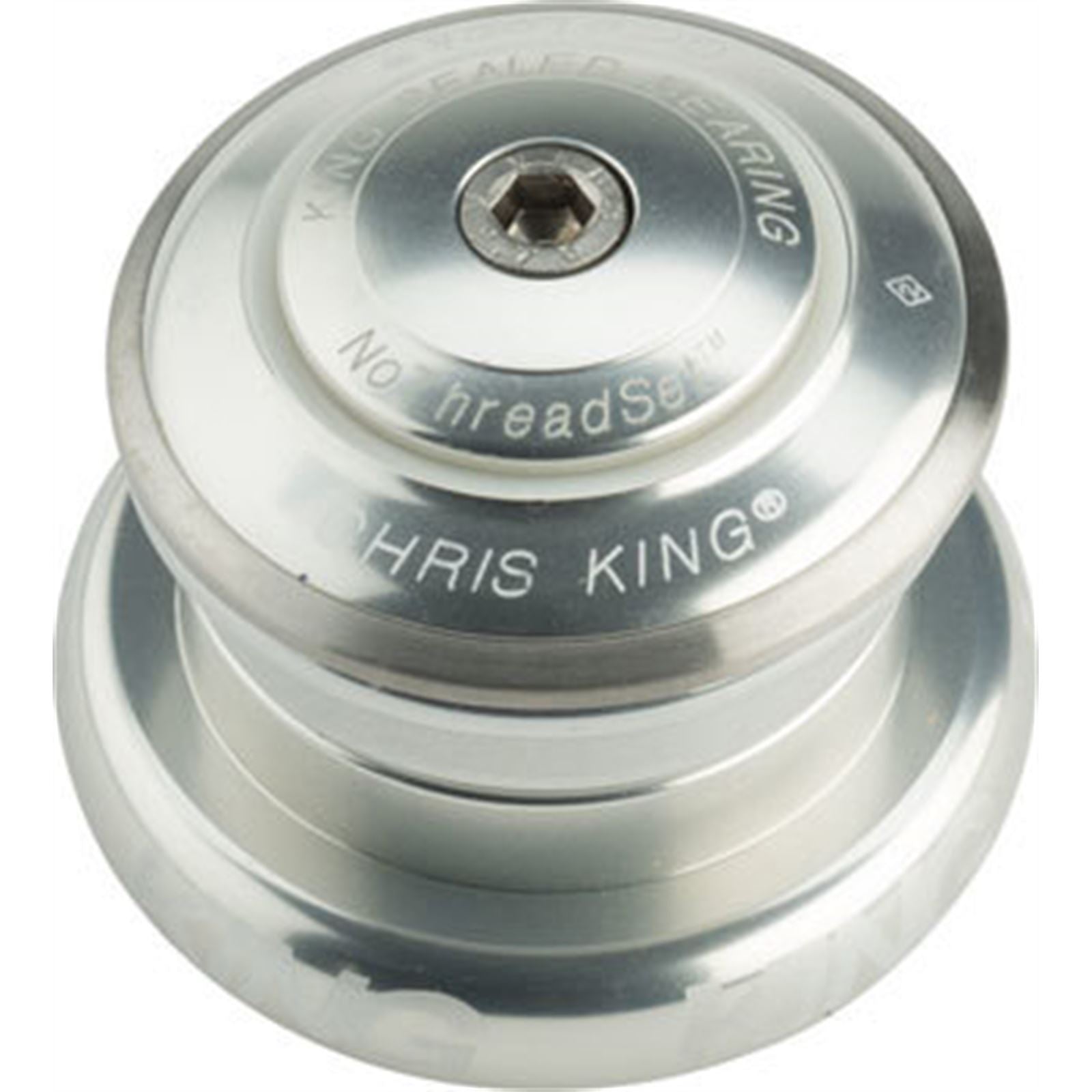 Chris King InSet i7 Headset - 1-1/8 - 1.5" - 44/44mm - Silver [MPN: BCS1]_1531699